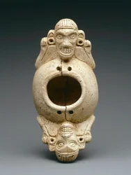 Effigie-Gefäß (Seekuhknochen)